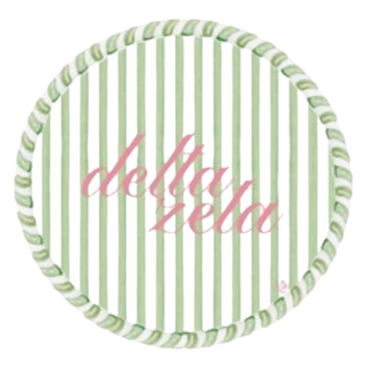 Sorority Acrylic Striped Coaster