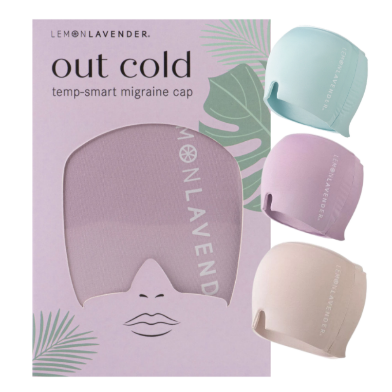 Lemon Lavender Out Cold Temp-Smart Migraine Cap