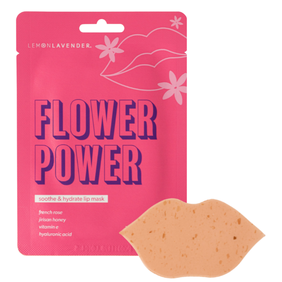 Lemon Lavender Flower Power Lip Mask