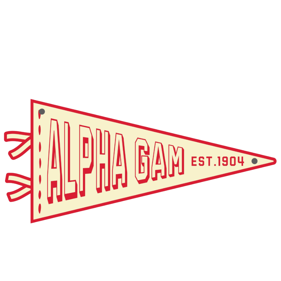Sorority Acrylic Pennant