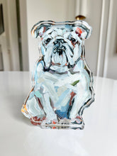 Load image into Gallery viewer, Acrylic Shelfie: English Bulldog White
