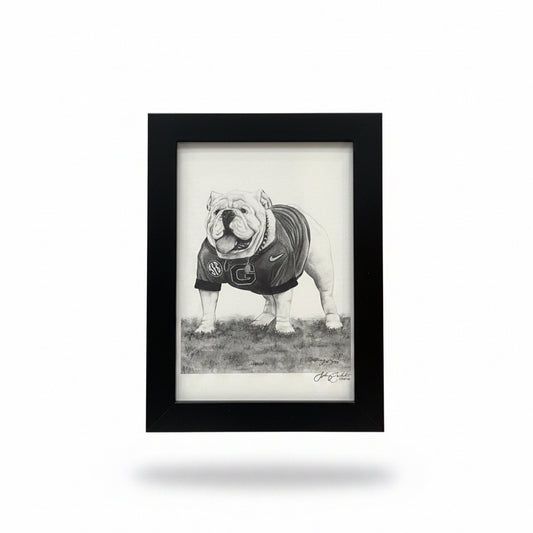 Standing Charcoal Uga Frame