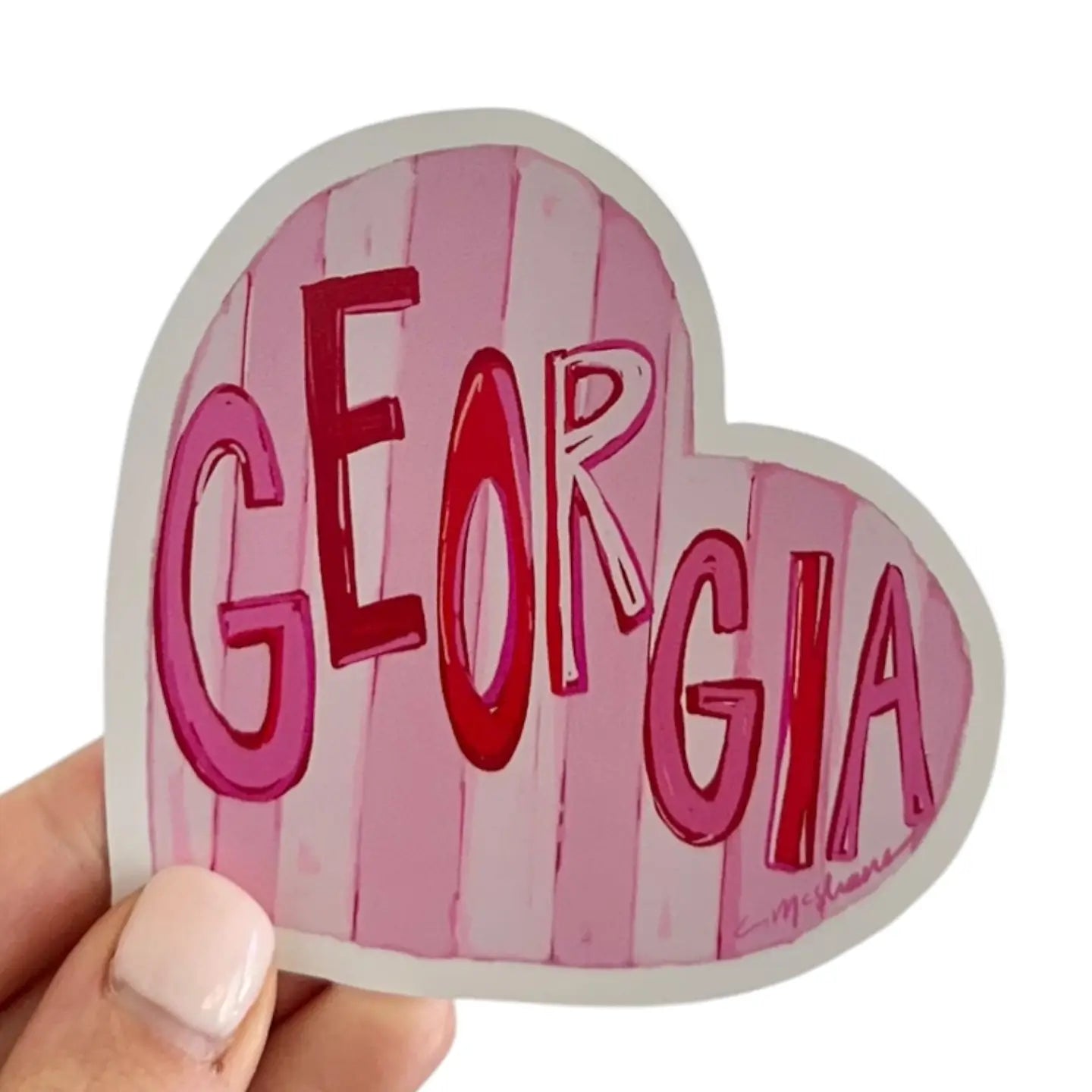 GEORGIA LOVE STICKER