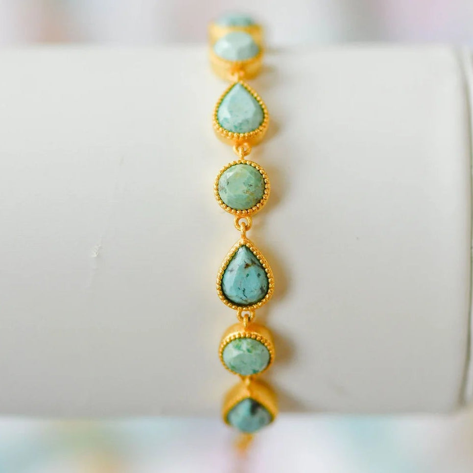Tatum James Sea Green Catherine Bracelet