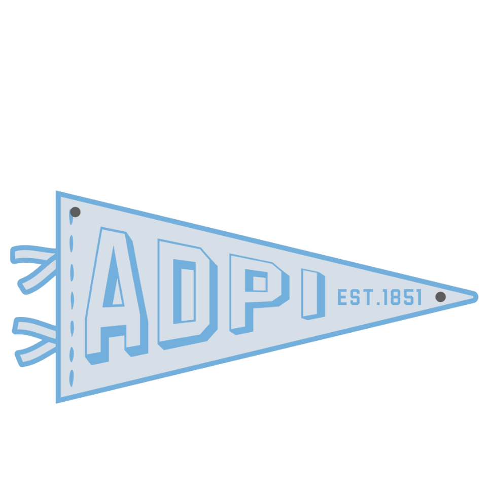 Sorority Acrylic Pennant