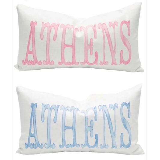 ATHENS Pastel Lumbar Pillow