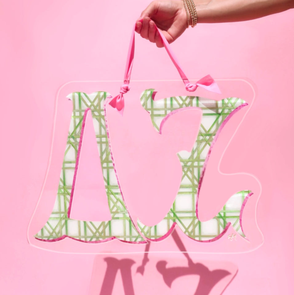 Sorority Acrylic Door Hanger
