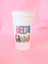 Load image into Gallery viewer, Bring On the Fun Sorority Stadium Cup

