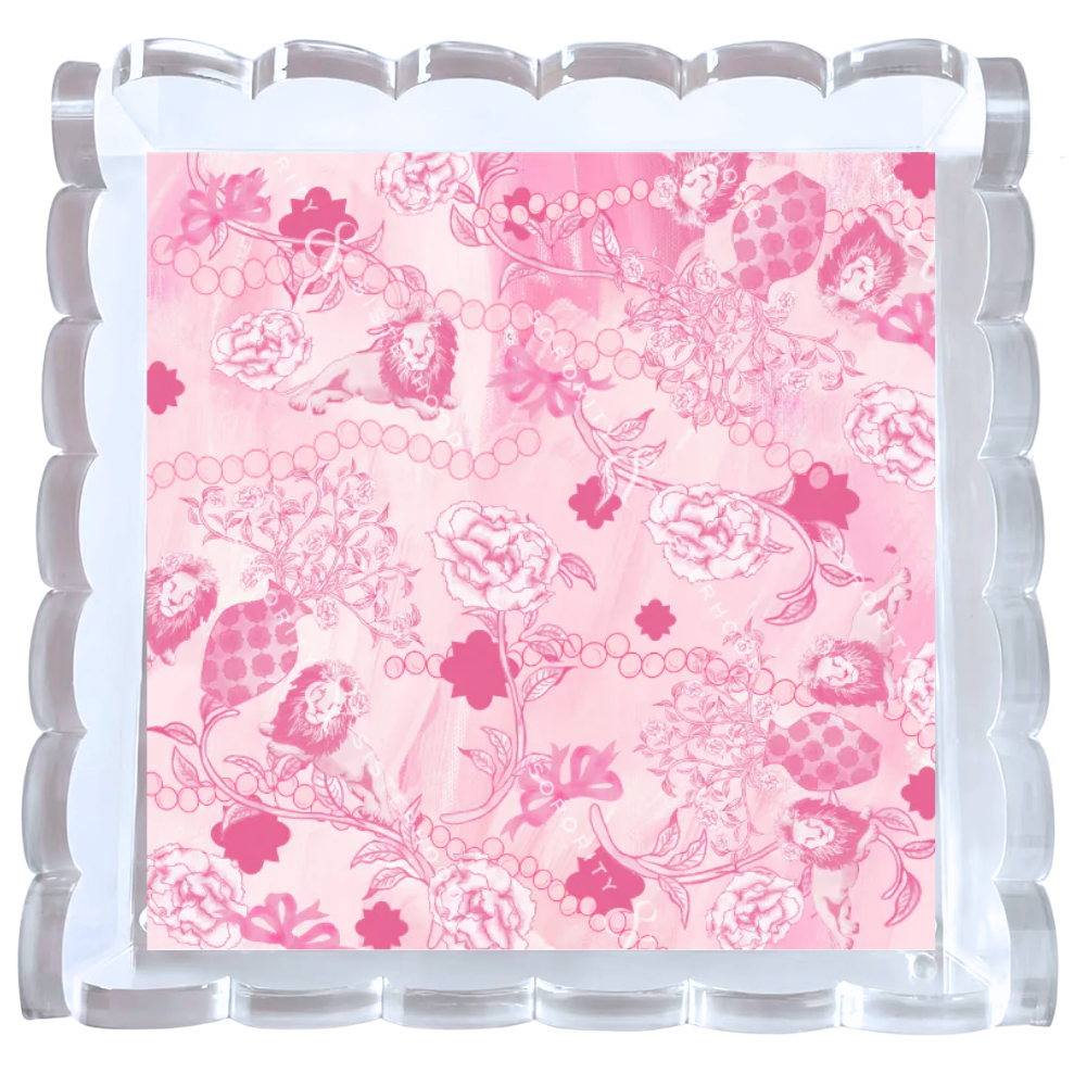 Sorority & Sisterhood Acrylic Tray