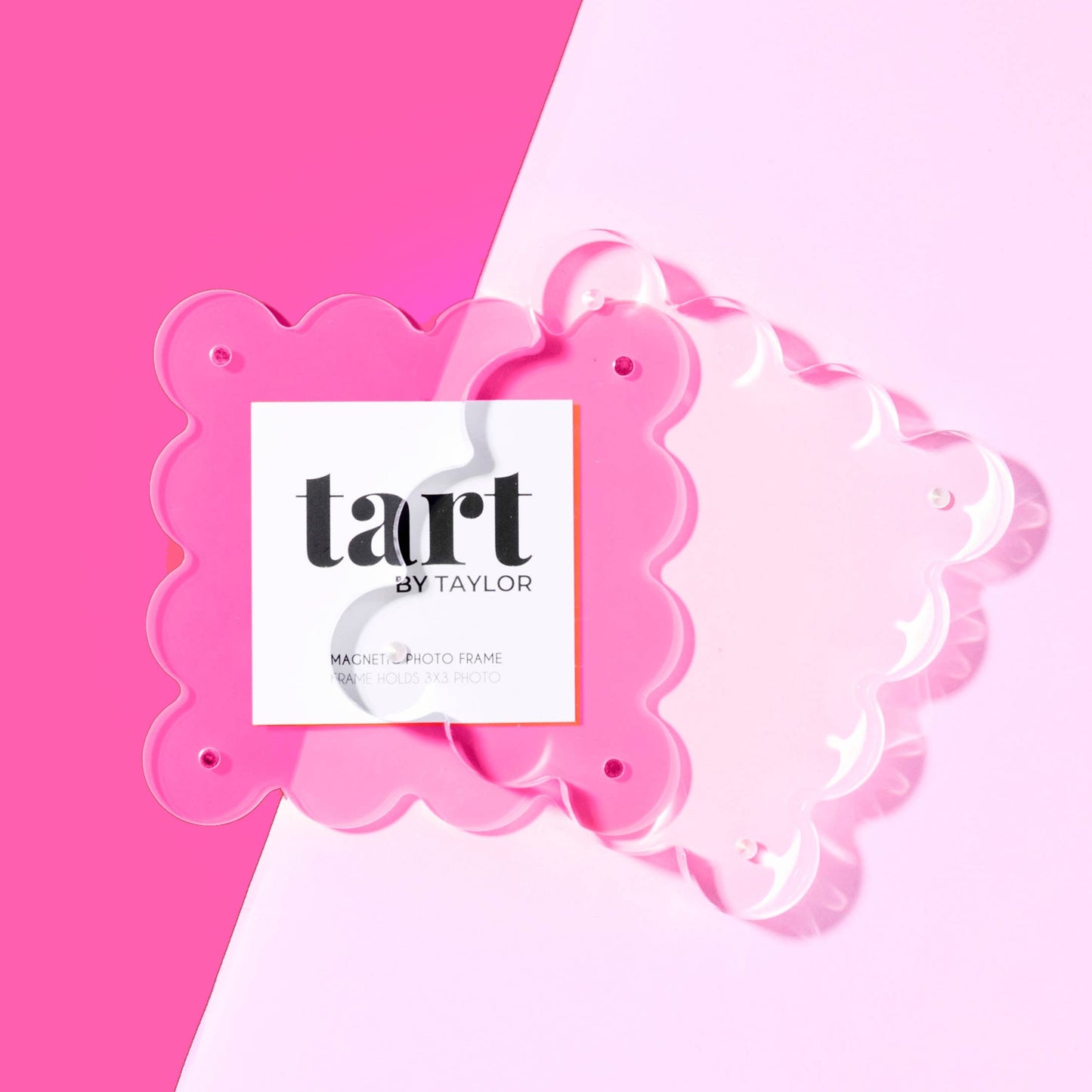 Tart By Taylor Neon Pink Mini Frame