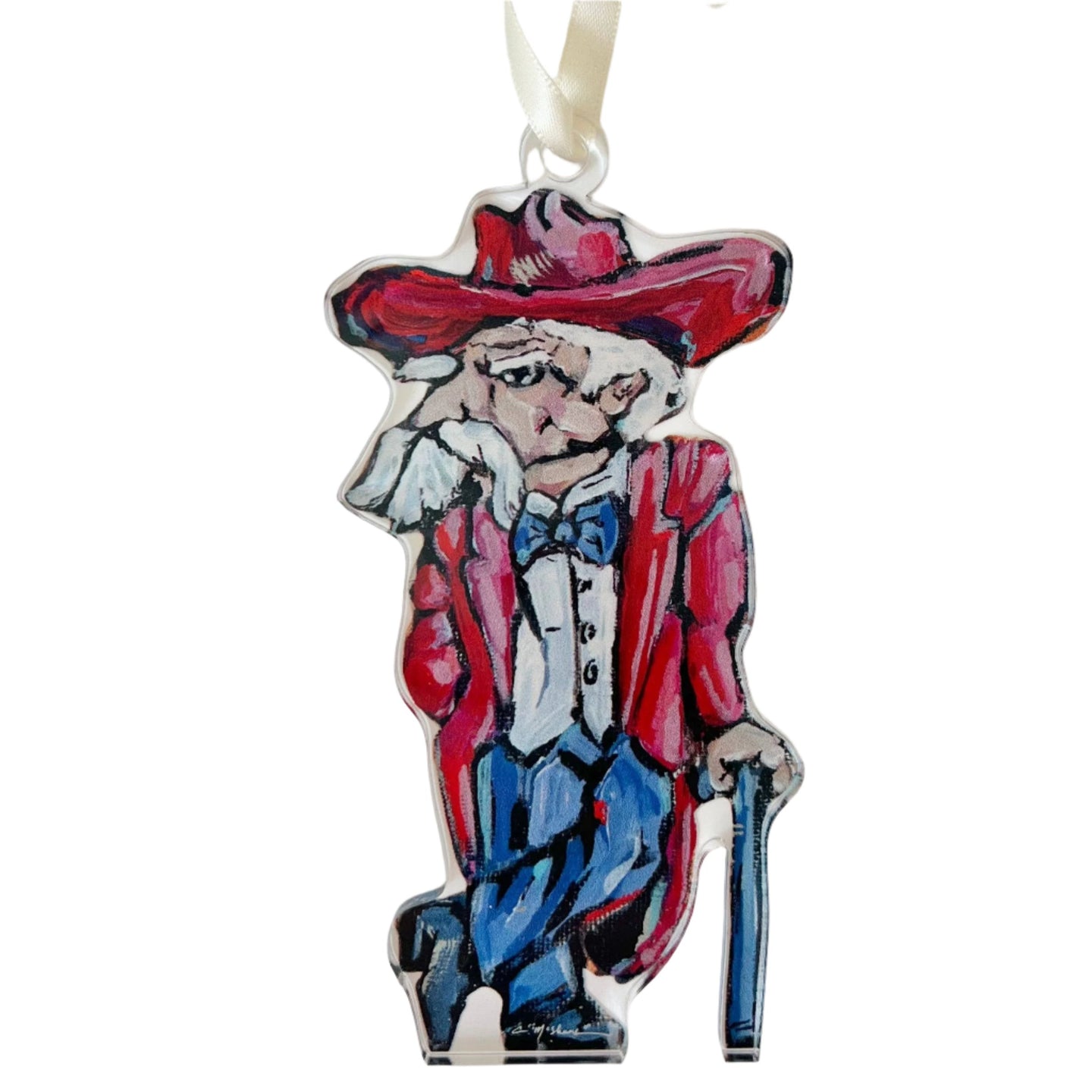 Acrylic Ornament: Col Reb