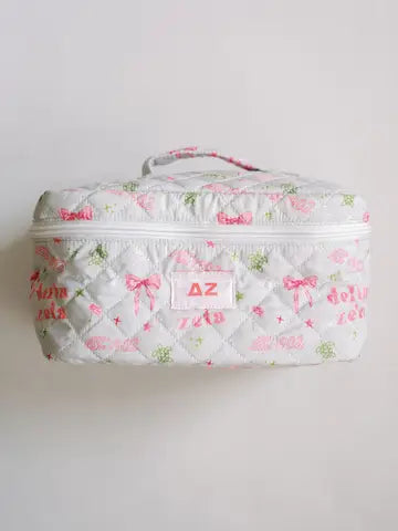 Sorority Quilted Toiletry Bag