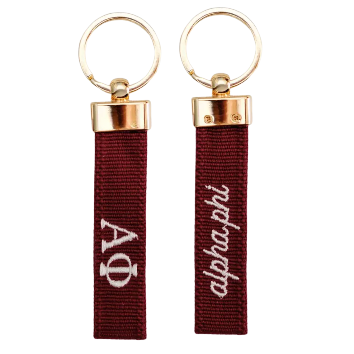 Sorority Embroidered Keychain