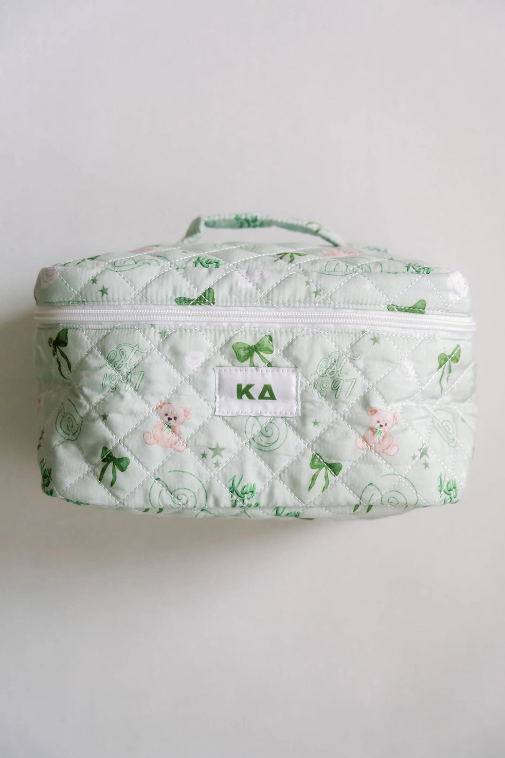 Sorority Quilted Toiletry Bag