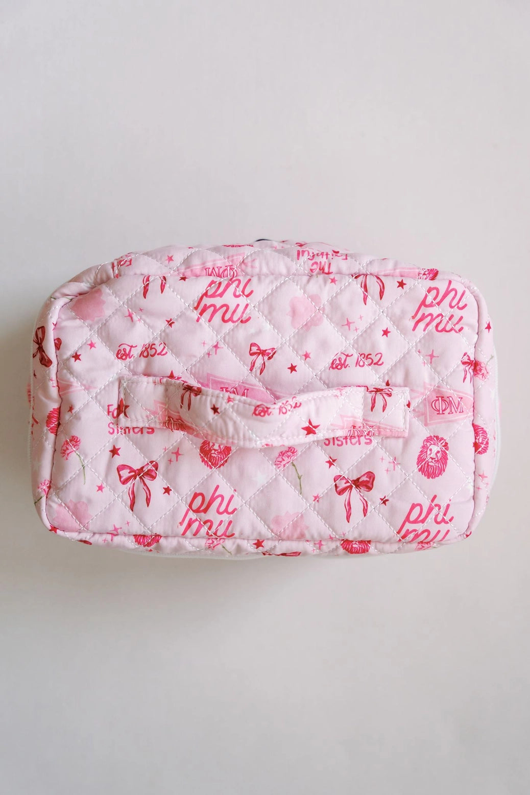 Sorority Quilted Toiletry Bag
