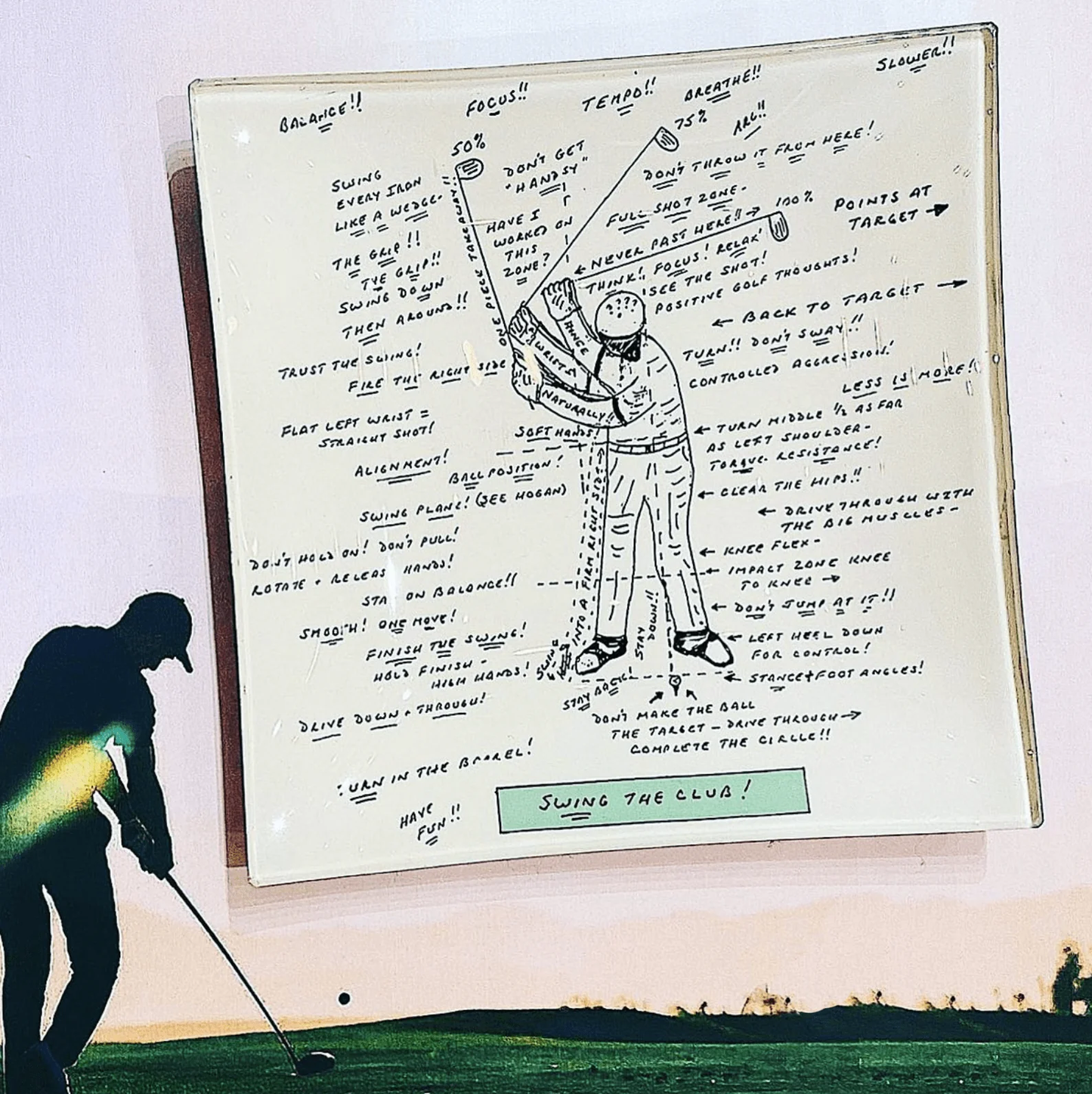 Swing The Club Tray