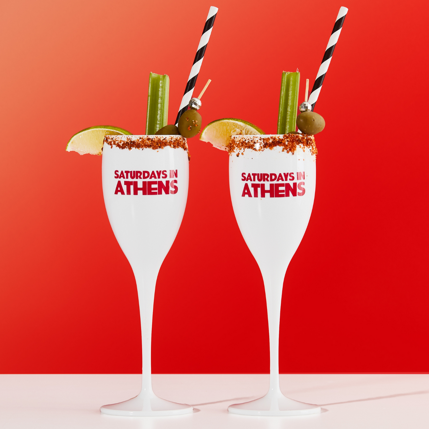 Champagne Flute: Saturdays In Athens