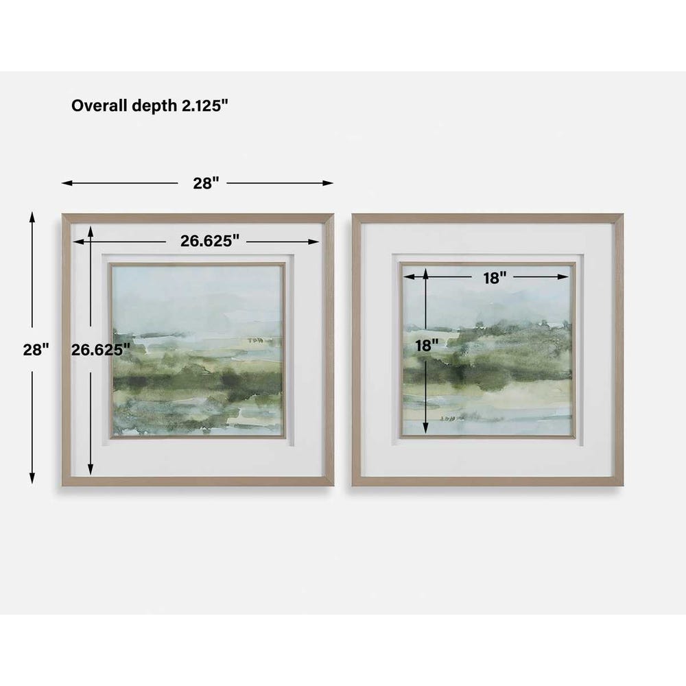 Soft Sage Framed Prints