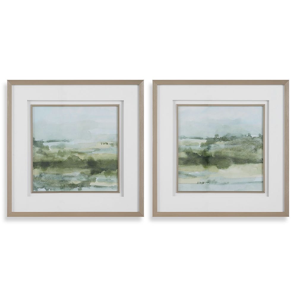 Soft Sage Framed Prints