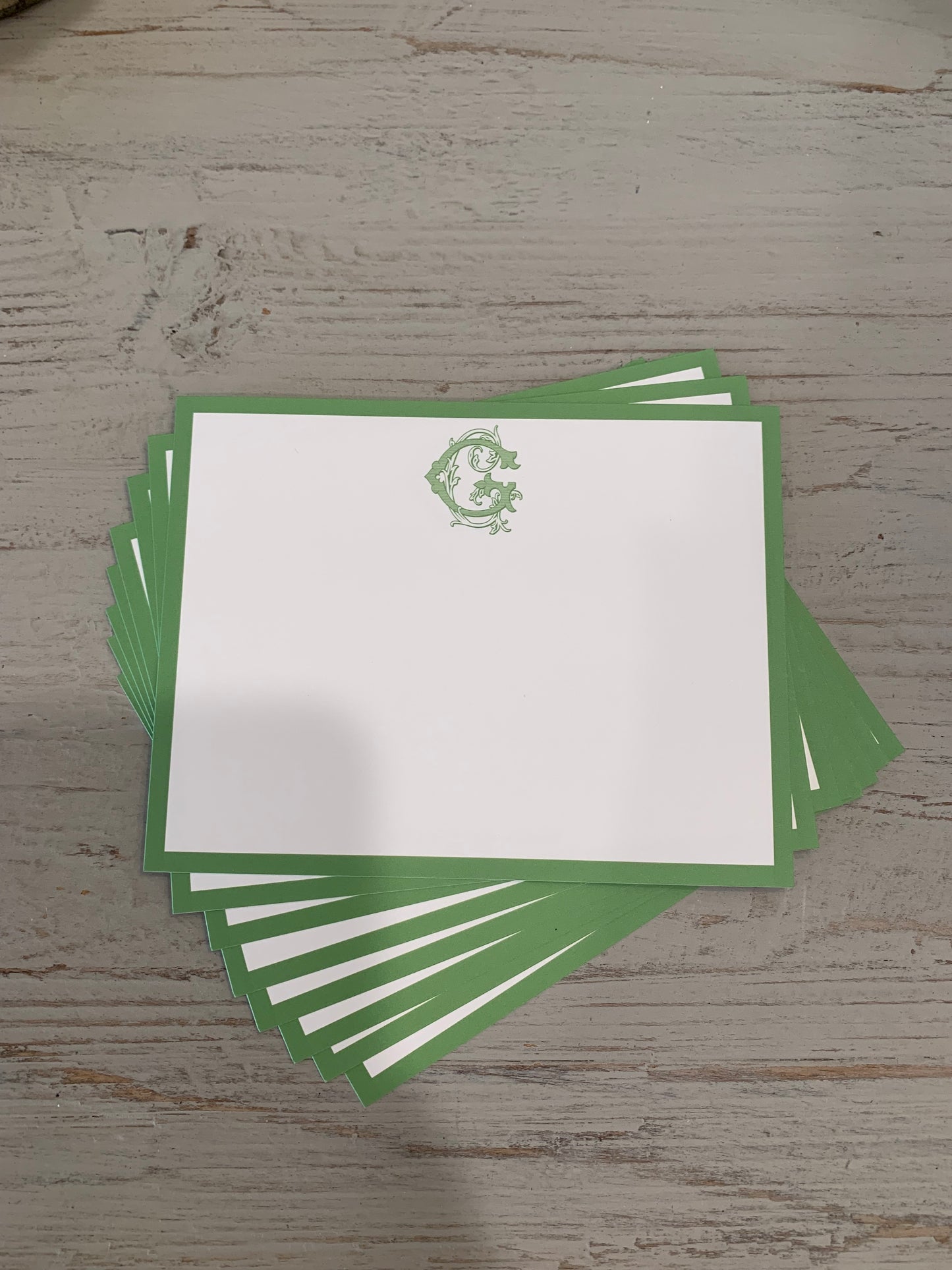 Initial Notecard Set