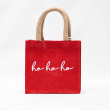 Load image into Gallery viewer, HoHoHo Petite Gift Tote
