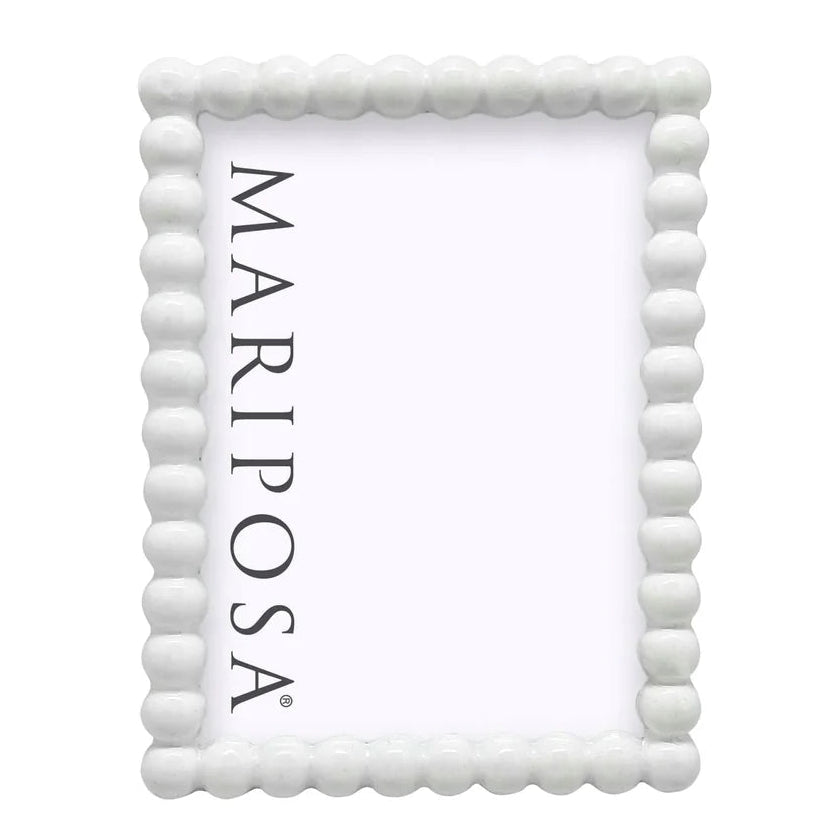 Baubles White 5x7 Frame