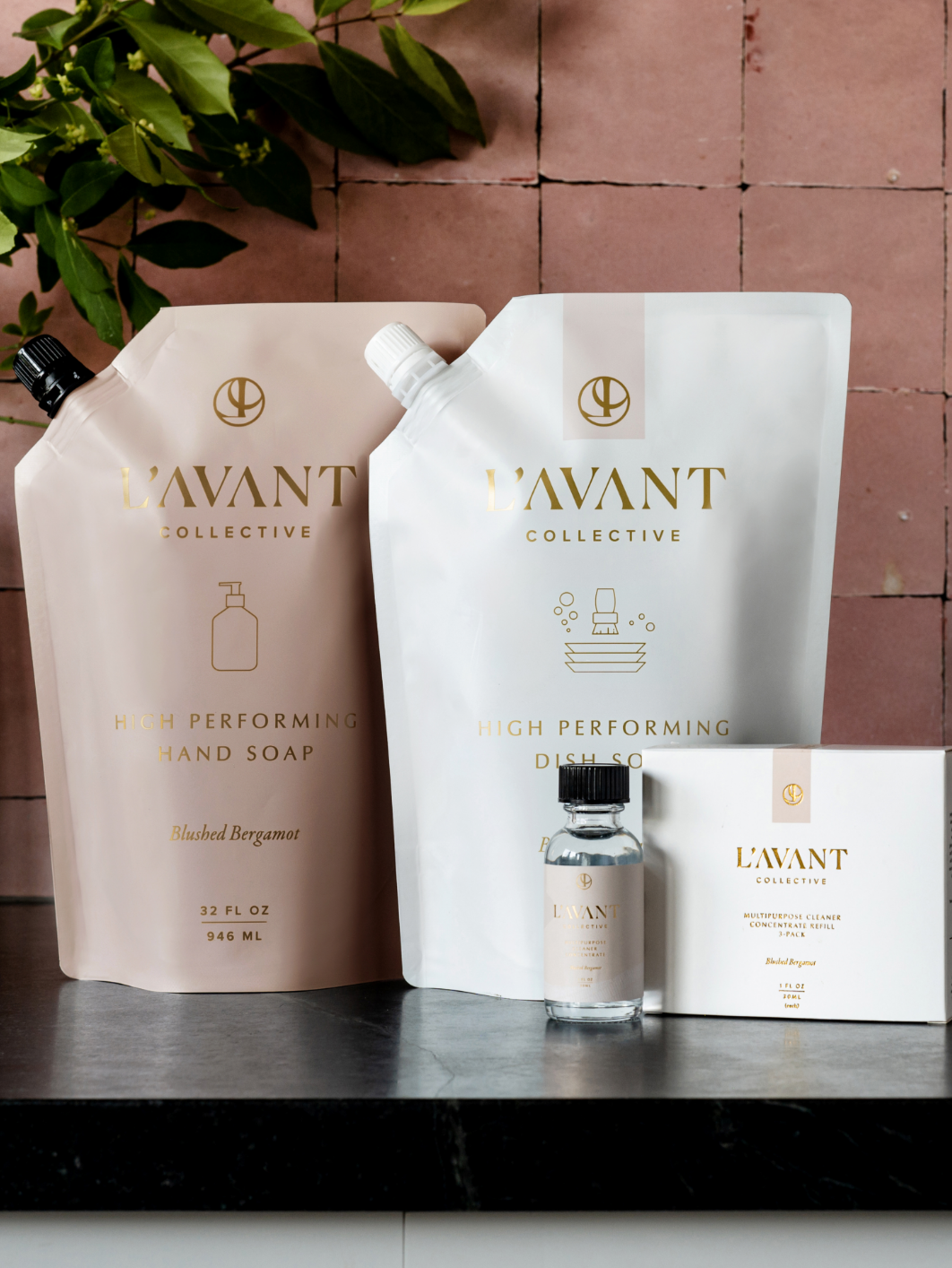 L'AVANT Refill Blushed Bergamot Dish Soap