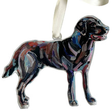 Load image into Gallery viewer, Acrylic Ornament: Chocolate Lab
