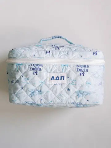 Sorority Quilted Toiletry Bag