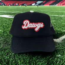 Load image into Gallery viewer, Dawgs Black Double Puffy Trucker
