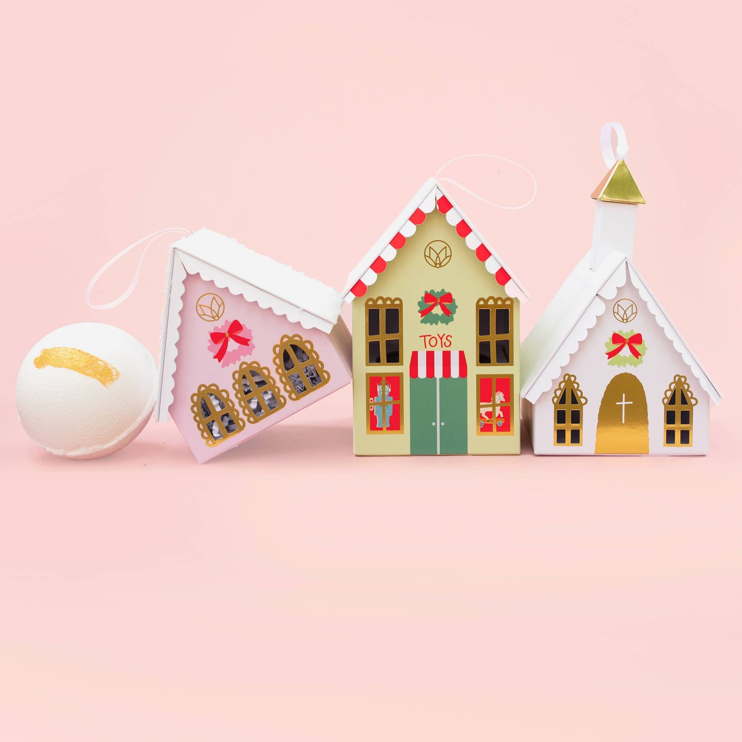 Christmas Village Church Bath Balm