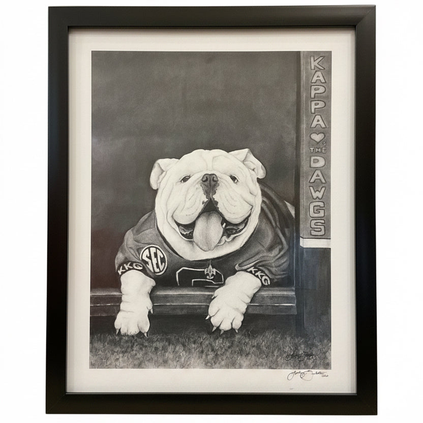 Kappa Loves the Dawgs Uga Art