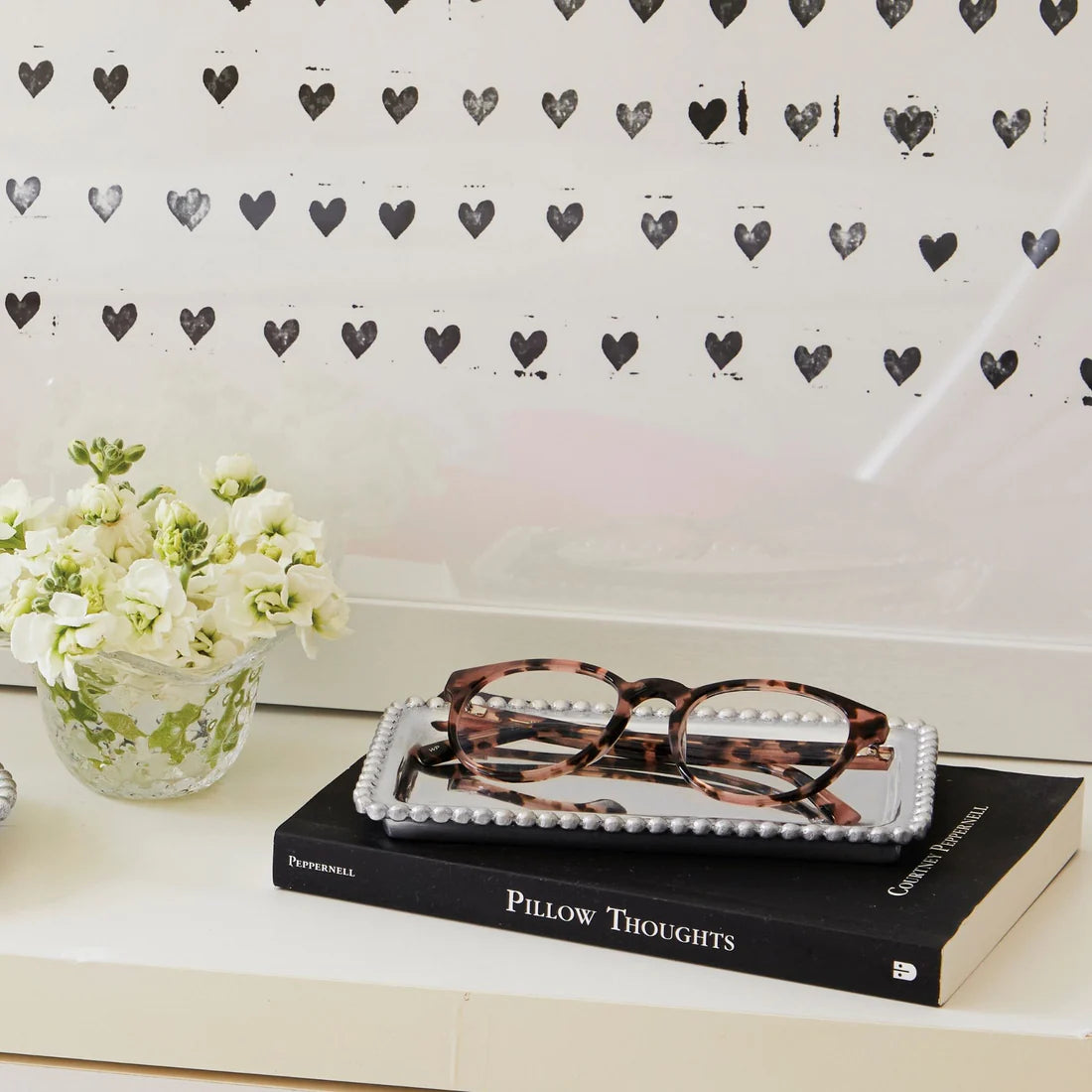 Mariposa Beaded Statement Tray