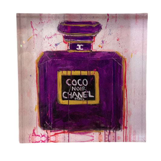 Purple CoCo Acrylic Block