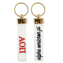 Load image into Gallery viewer, Sorority Embroidered Keychain
