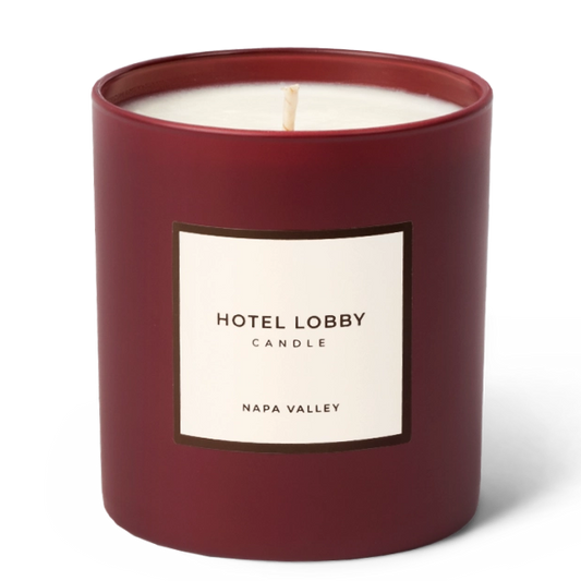 Hotel Lobby Nappa Valley - Luxury Fall Scented Candle