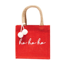 Load image into Gallery viewer, HoHoHo Petite Gift Tote
