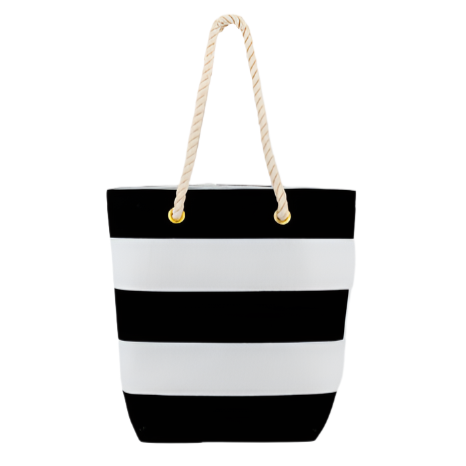 Striped Tote Bag