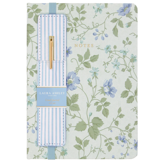 Laura Ashley Heirloom Cottage Journal with Pen Holder