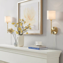 Load image into Gallery viewer, [Set of 2] Wall Light Sconce, Gold Base
