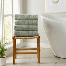 Load image into Gallery viewer, 6 Pack Cotton Hand Towels - Kasper Collection

