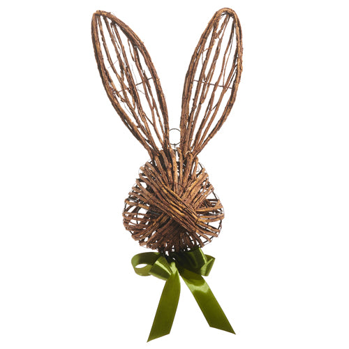 Twig Rabbit Head Door Hanger