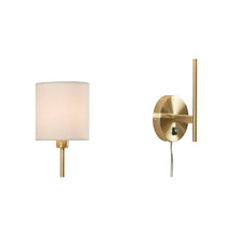 Load image into Gallery viewer, [Set of 2] Wall Light Sconce, Gold Base
