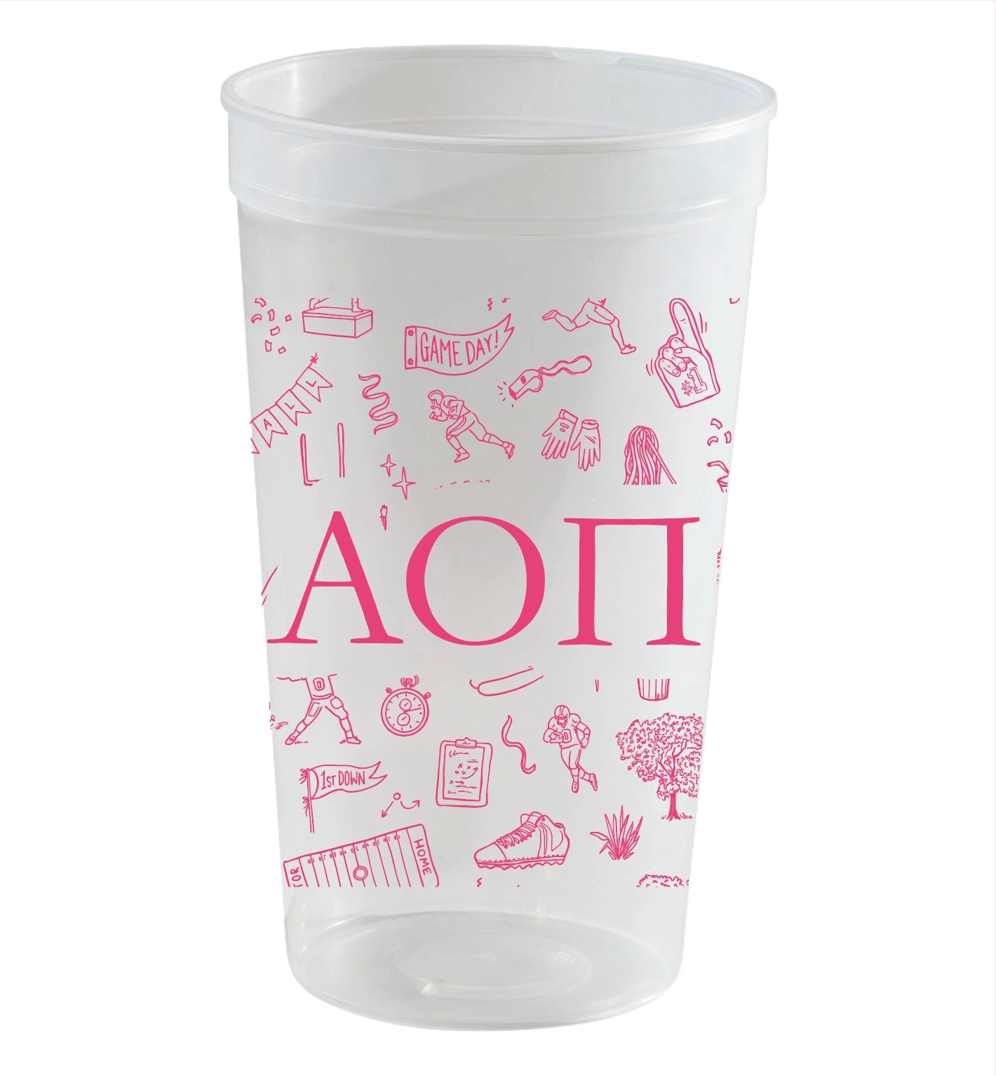 Sorority College Toile Stadium Cup