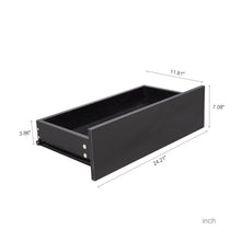 Load image into Gallery viewer, 4-Drawer Dresser, Waterproof, Black/White, Modern Design
