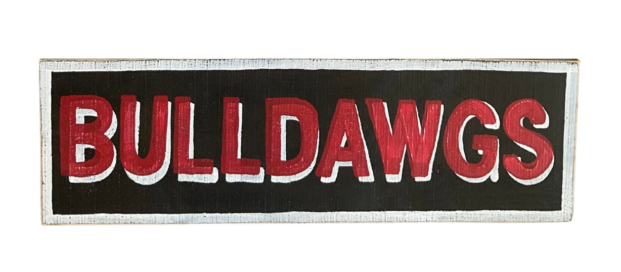 UGA Distressed Signs