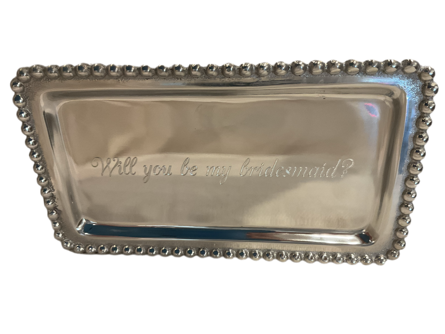 Mariposa Beaded Statement Tray