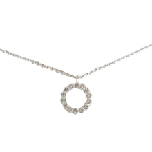 Load image into Gallery viewer, Circle Necklace Silver
