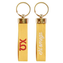 Load image into Gallery viewer, Sorority Embroidered Keychain
