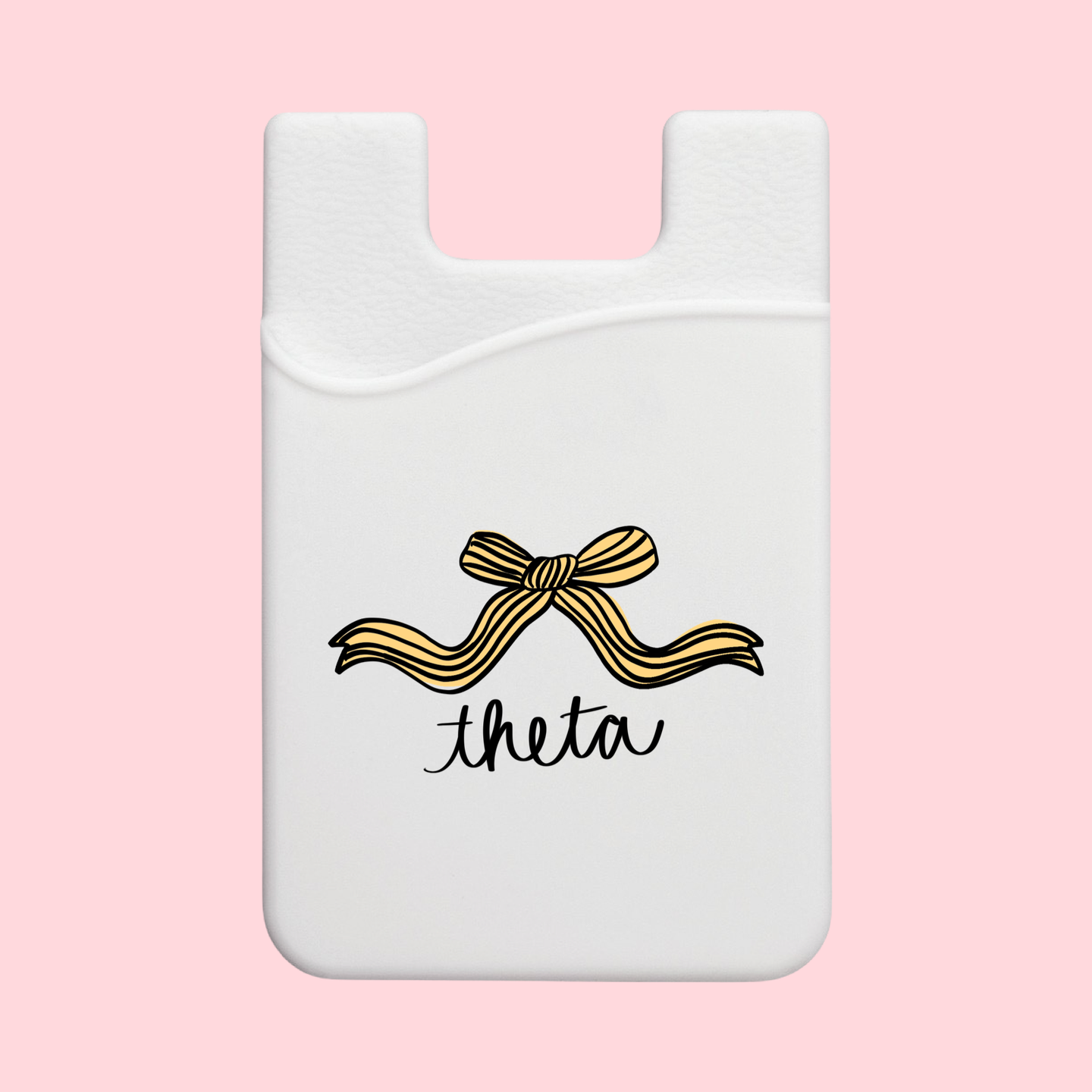 Kappa Alpha Theta Coquette Bow Sorority Phone Wallet